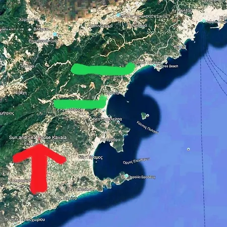 Holiday home Sun And Sea House Kavala Ammolofoi αμμόλοφοι
